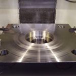 Large Plate Machined on HAAS VF5
