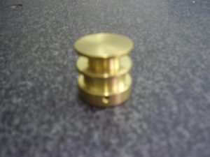Small Brass Pulley