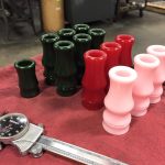 CNC Turned acrylic Goose and Duck Call Parts