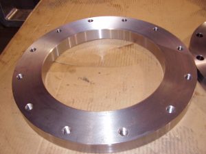 20" Machined Pad Flange with Serrations